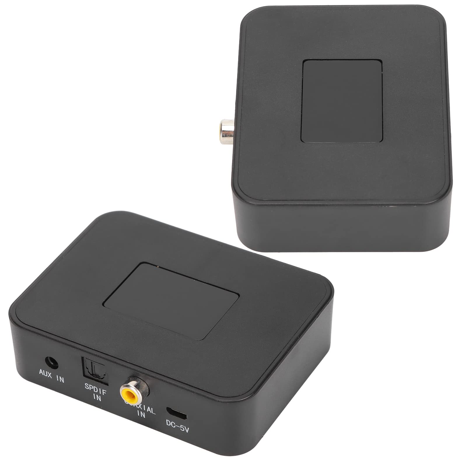 Transmisor Bluetooth con pantalla LCD Transmisor Bluetooth 5.0 Interfaz coaxial Óptica 3.5mm Adaptador de Audio Inalámbrico para TV, Computadora, Consola de Juego, Material ABS 90.8