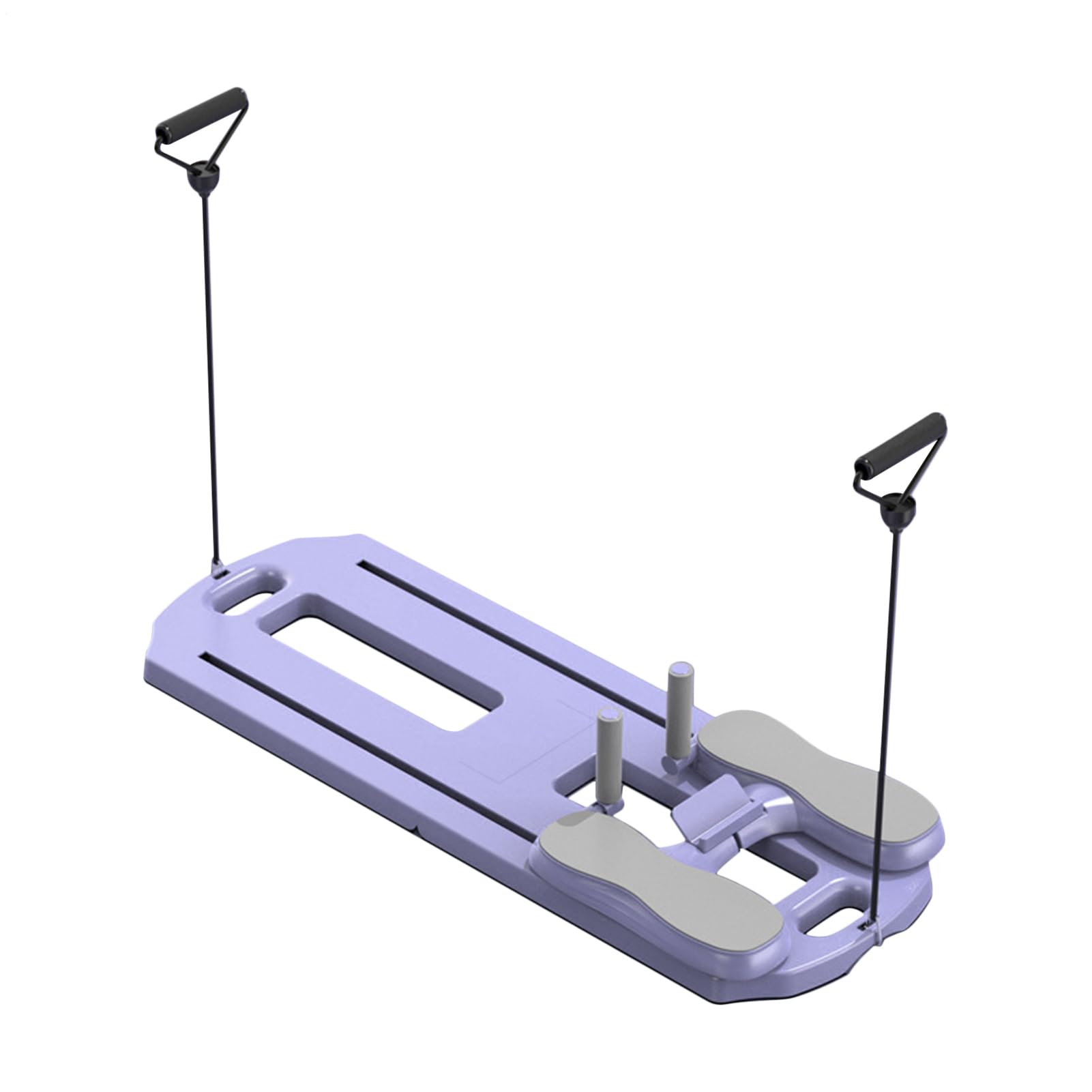 Tavolo Pilates per la casa, riformatore Pilates pieghevole | Tavola con cerniera Pilates addominale ad alta resistenza, attrezzature Pilates robusto allenatore di base Ab per interni