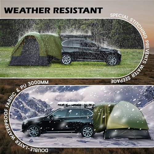 WildFinder SUV Tent for Camping with Rainfly の商品画像 2