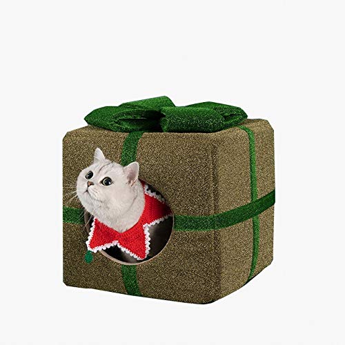 Lit pour chat fermé MU Nest : Solution anti-stress et froid pour l'hiver