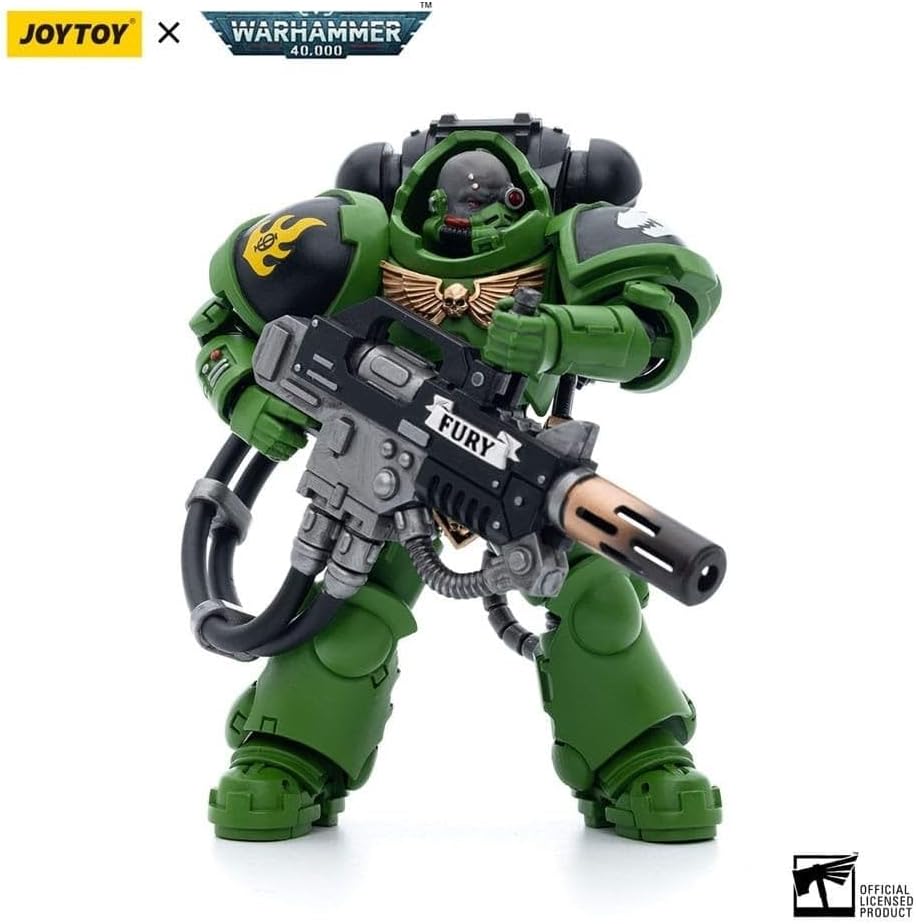 JoyToy Warhammer 40K: Salamanders Assault Intercessors Brother Bragar 1:18 Scale Figure