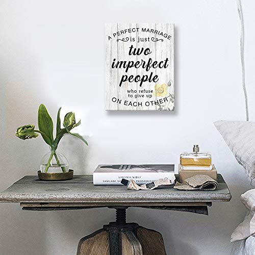 Kas Home Canvas Wall Art, Vertical Modern Wall Decor Signs Framed, Funny Motto Prints Artwork For Home Farmhouse Bedroom Living Room Hallway And Stairs #TOP2