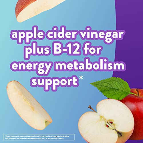 image for vitafusion Apple Cider Vinegar Gummies, 500mg Apple Cider Vinegar per 