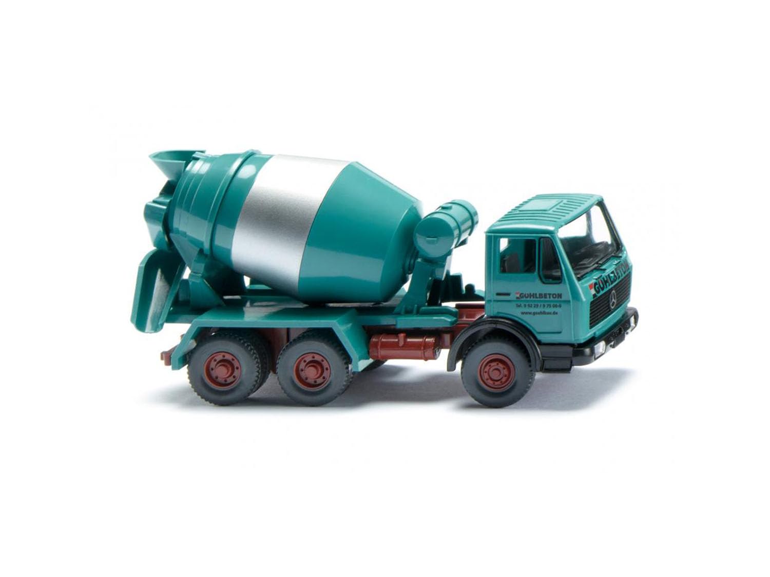 Wiking Multicolor 068209 Concrete Mixer (Mb Ng) Göhl Concrete Gauge H0 1:87, Not A Toy