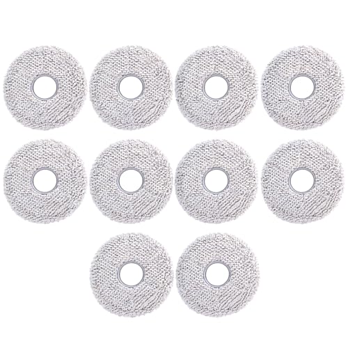 Image of AutoStory 10pcs Replacement Mop Pads for ECOVACS DEEBOT X1 Omni /X1 Turbo /T20 Omni /T10 Omni /X2 Omni /T30S /N30 Pro Omni /N30 Omni /T30S AI /T30S Pro /T50 OMNI /T50 PRO OMNI /T50 MAX PRO Omni /Yeedi m12 pro+