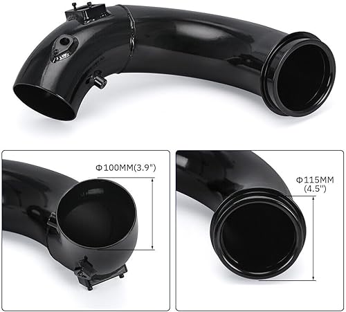 Miniatura 4 de ZANILIA Kit de admisión de aire frío de 4 pulgadas para Dodge Ram 2500 3500 6.7L Cummins Diesel 2007.5-2012