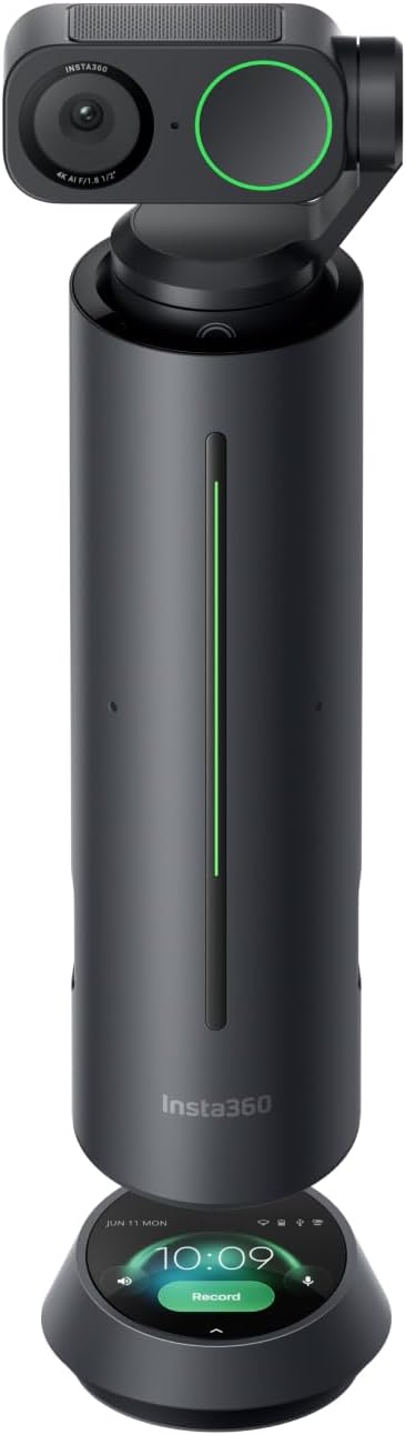 Insta360 WaveLink Bundle – AI Speakerphone, Bluetooth, Voice Recorder, 8 Noise-Canceling Mics w/Beamforming, AI Transcript & Summary, Support 99 Languages, 32GB Storage, Meetings, Podcasts Insta360 WaveLink Bundle – AI Speakerphone, Bluetooth, Voice Recorder, 8 Noise-Canceling Mics w/Beamforming, AI Transcript & Summary, Support 99 Languages, 32GB Storage, Meetings, Podcasts