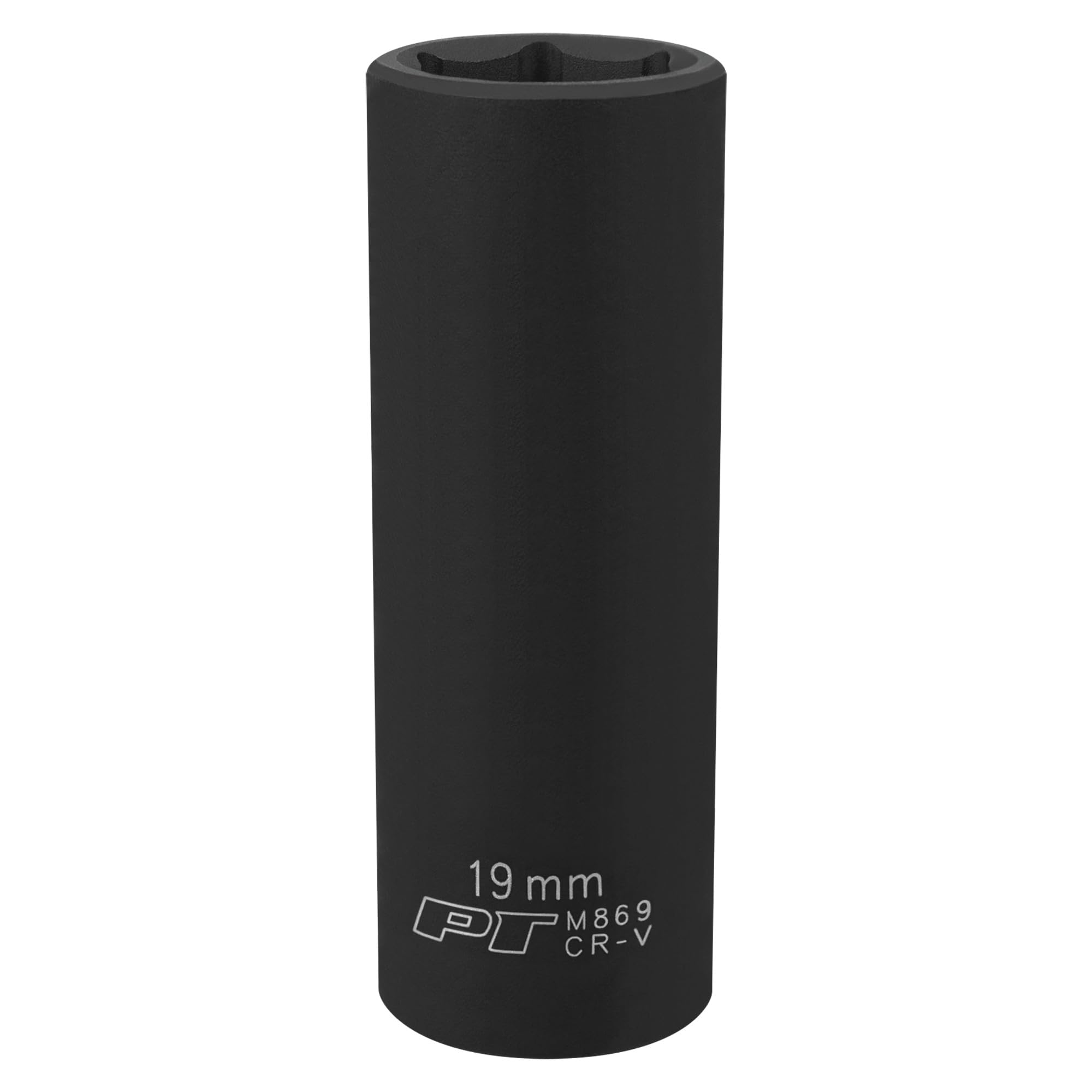 Performance Tool M869 1/2 in. Drive 19 mm 6-Point Deep Impact Socket