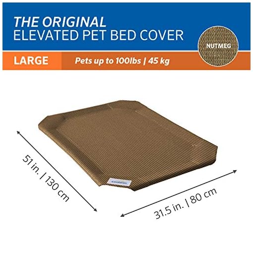 Coolaroo Replacement Cover, The Original Elevated Pet Bed by Coolaroo