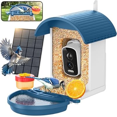 Bird Feeder with Camera, Smart Birdfeeder with ...