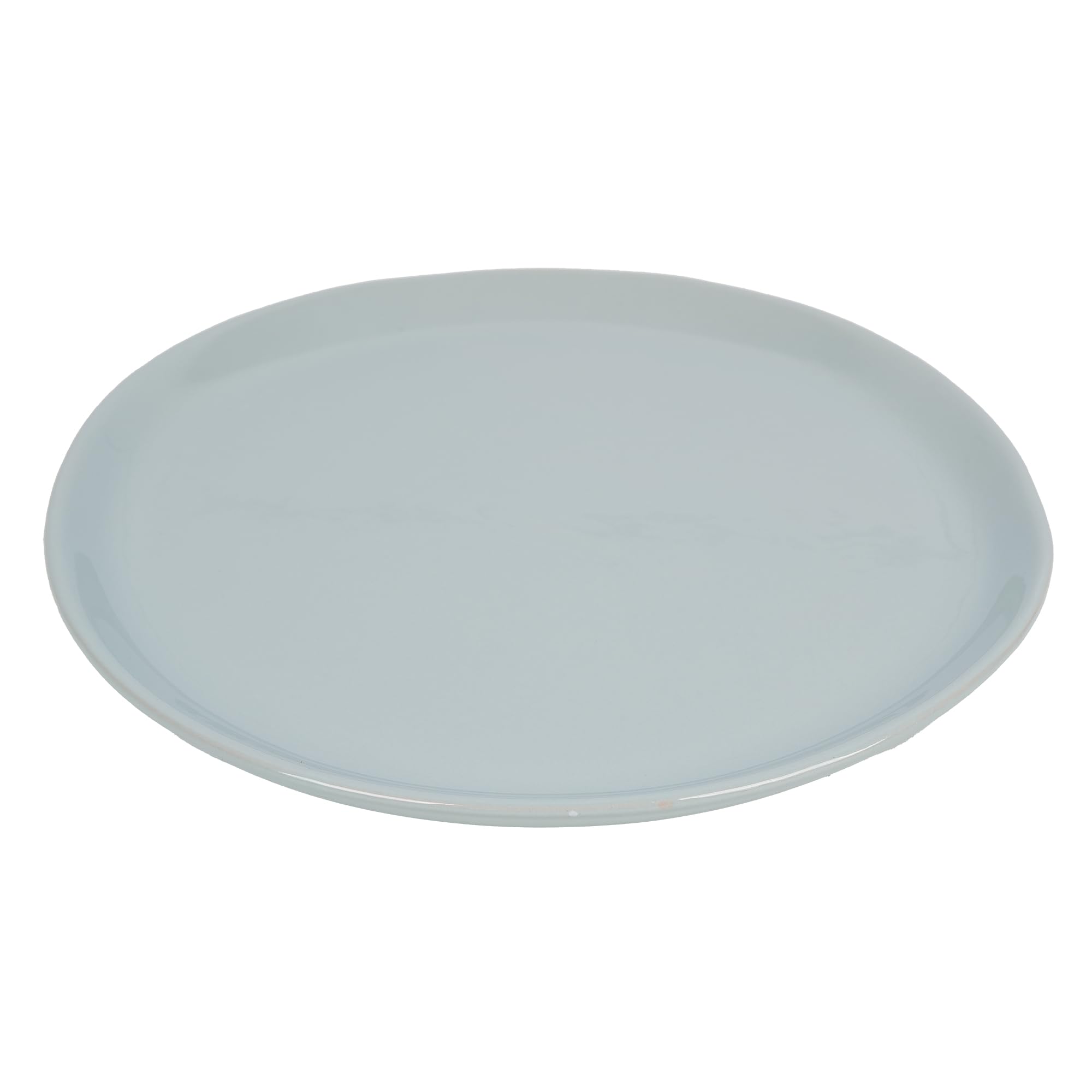 Cofan Vajilla de cerámica verde | Set de 12 piezas | Diseño irregular | Apta para lavavajillas y microondas