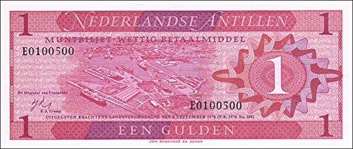 Arunrajsofia Netherlands Antilles 1 Gulden Rare Collection