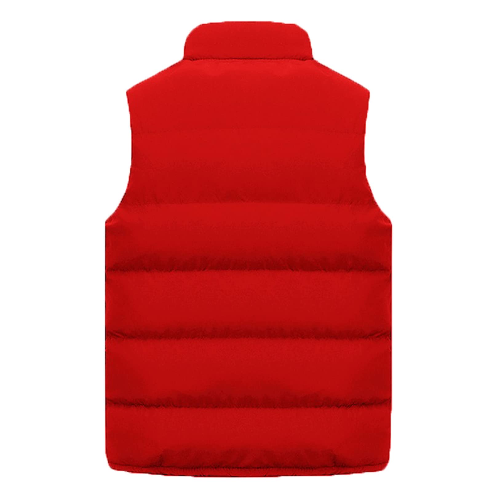 Gilet Imbottito Uomo Invernale, Gilet Da Uomo, Giacca Smanicato Leggero Con Tasche a Cerniera Giubbotto Autunnale Termica In Piumino Senza Maniche Perfetta Per Escursionismo E Attività Invernali