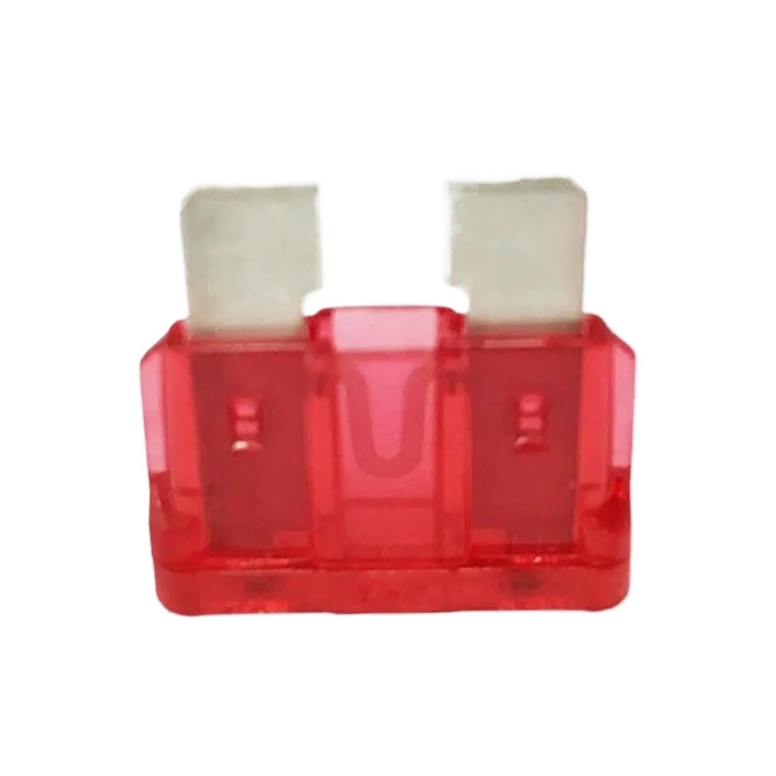 Surtido de 10 fusibles de cuchilla de 10 A for automoción, coche, camión, conector de terminales.