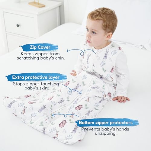 Image of TotAha Toddler Sleep Sack, 1.0 TOG, 2T-3T-4T, Woodland