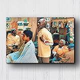 NATVVA Funny Movie Pictures Coming to America Barbershop Wall Art Pictures for Dining Room Lounge...