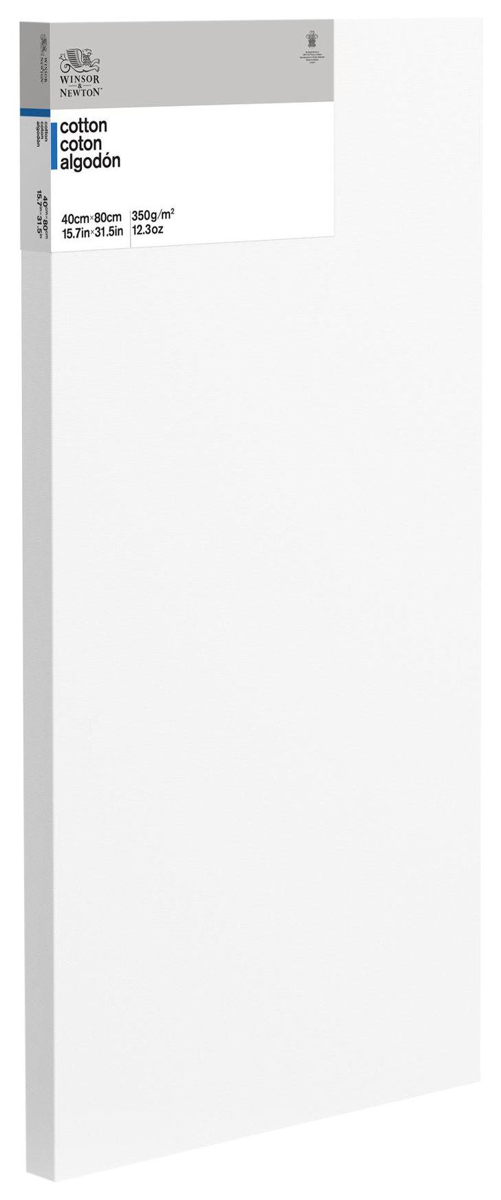 Winsor & Newton 6201140 - Keilrahmen " Classic " 3-fach grundiert 350 g/m², Leistendicke 35 mm, Baumwolle - Deep Edge - 40 x 80 cm