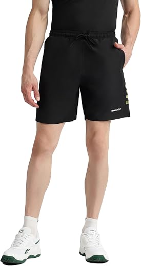 Reebok Men's Polyester Training Shorts - Lightweight Breathable Gym Shorts for Men | Sports Shorts for Men | Workout Fitne...