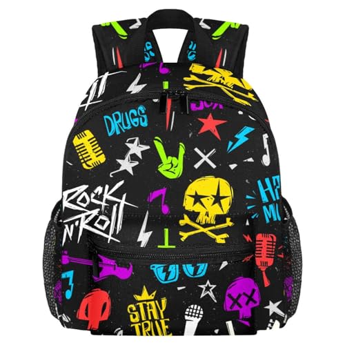 Sac à dos petit compagnon Carlin rayé pour des aventures multicolores