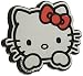 Chroma 9108 Hello Kitty Injection Molded Chroma Colored Emblemz Decal