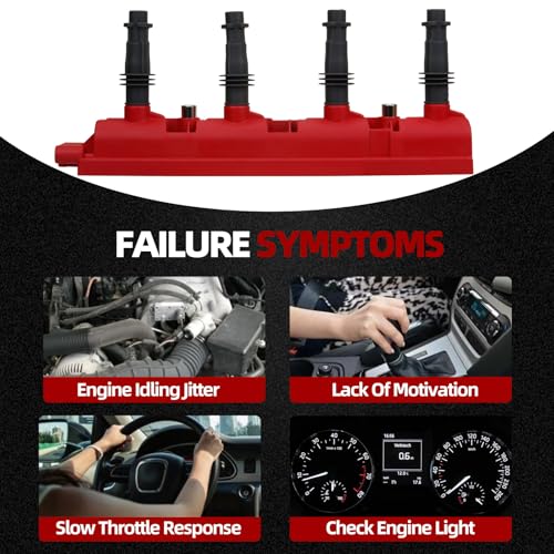 MITZONE Upgrade Ignition Coil Compatible with 2011-2021 Chevy Cruze Sonic Volt Trax Buick Encore ELR Cadillac EL 1.4L Replace 25198623 55579072 by MITZONE - Used condition - Image 7