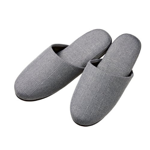 ブッチャー織りスリッパ グレー 11382