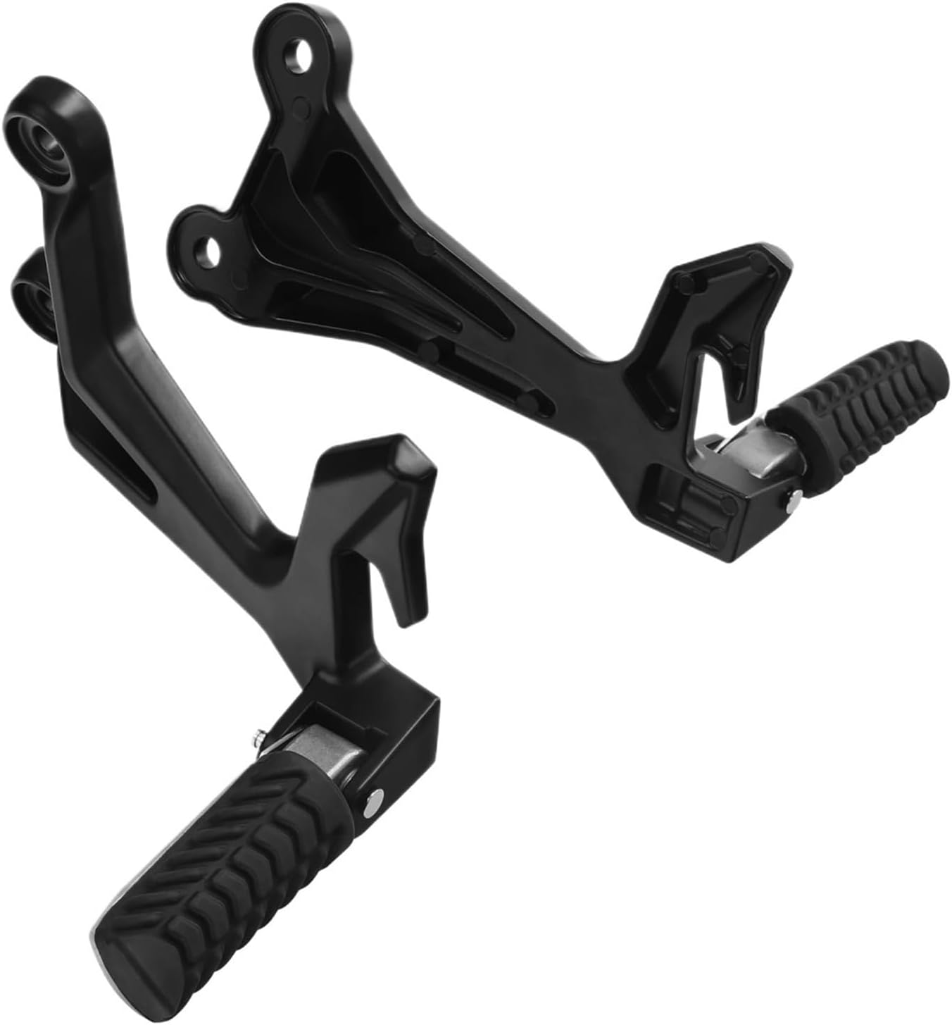 Compatible for Kawasaki Rear Passenger Footrests Footpegs Brackets Fit Z650 Ninja 650 2017-2025