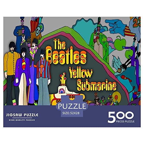 The Beatles Puzzle Adulte – Puzzle 500 P – Photo De Groupe de Rock Musique – Adultes Et Enfants – Puzzle De Qualité Supérieure 500pcs (52x38cm) - Les Beatles, Paul McCartney, John Lennon, RIngo Starr, George Harrison The Beatles Puzzle Adulte - Puzzle 500 P - Photo De Groupe de Rock Musique - Adultes Et Enfants - Puzzle De Qualité Supérieure 500pcs (52x38cm) – Image 3