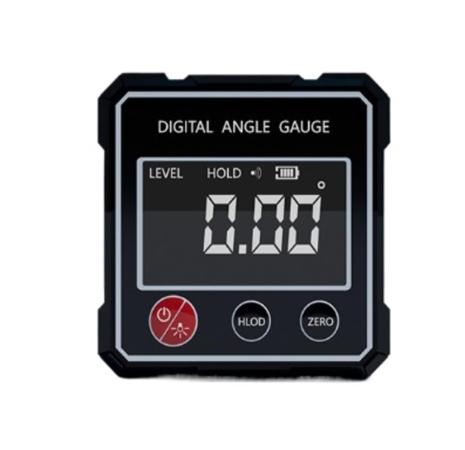 Bnvewr One Color Digital Angle Finder, Magnetic Digital Inclinometer Precision Electronic Level For Construction And Woodworking,Inclinometer