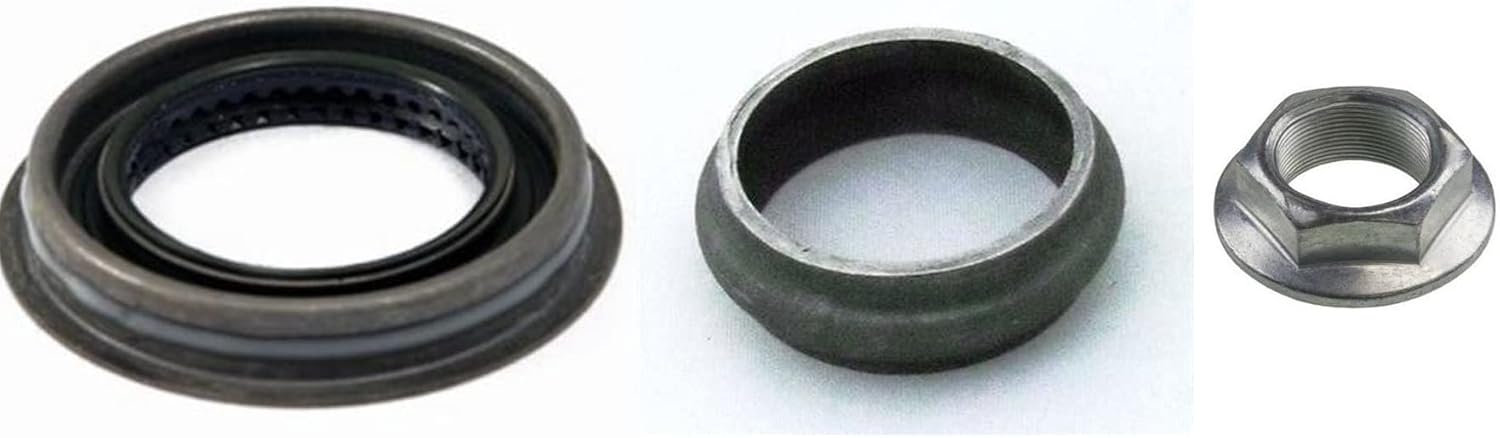 DANA 35 REAR PINION NUT SEAL CRUSH SLEEVE KIT Compatible With JEEP XJ MJ ZJ YJ TJ