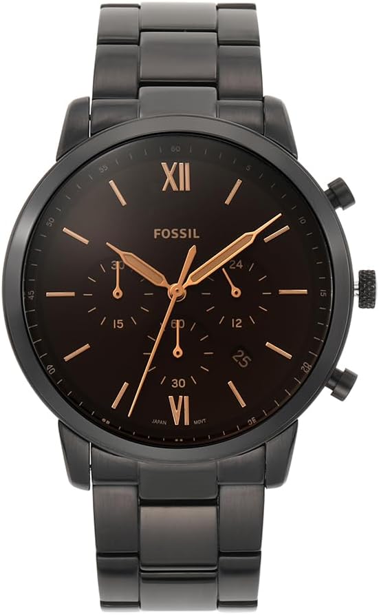 Fossil Neutra Watch for Men, Quartz Chronograph Movement with Stainless Steel Strap