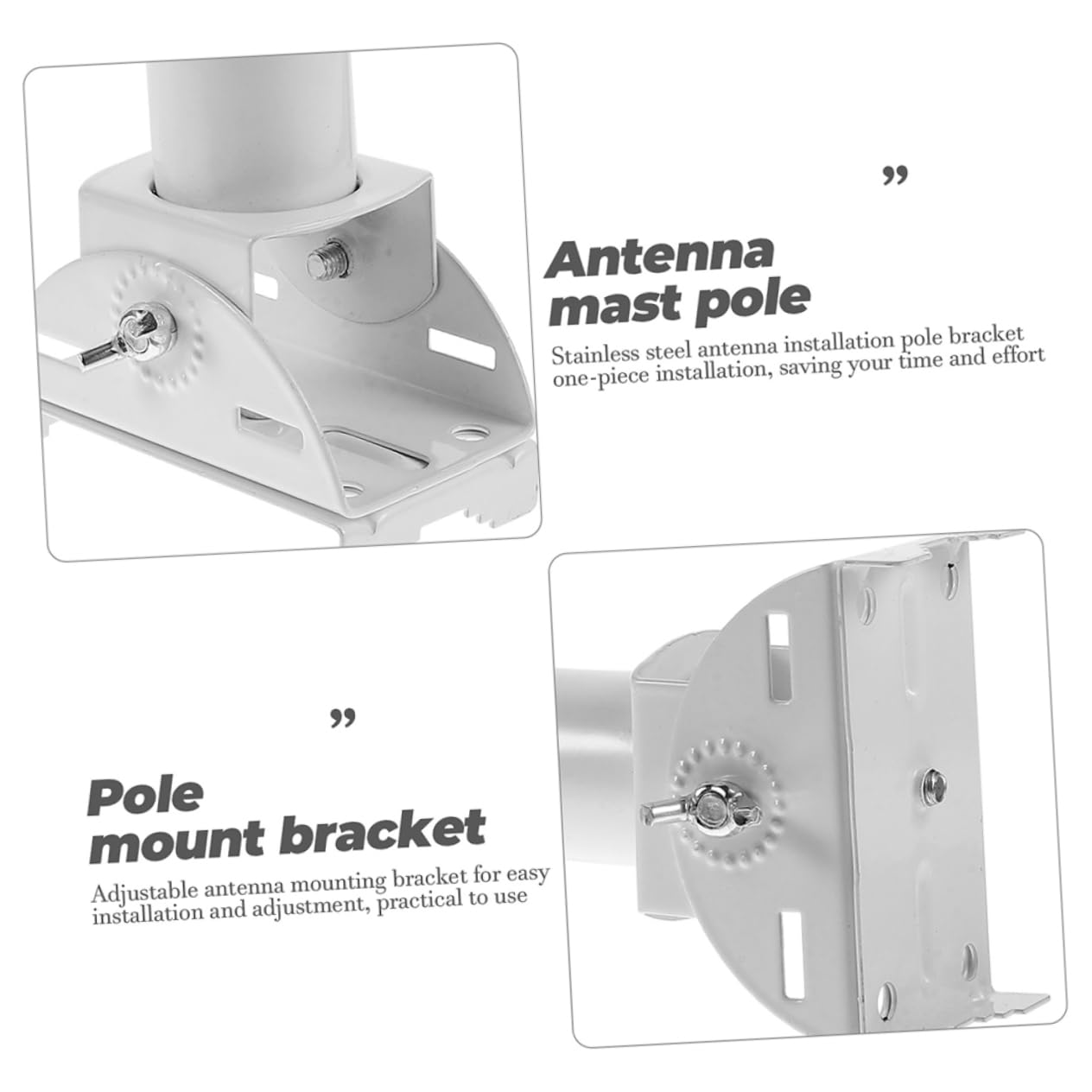 SOLUSTRE 4pezzi Antenna Per Per Antenna Versatile Per e Resistente e Facile Installare