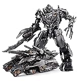 Transformer Toy Deformation Robot Oversize Black Mamba LS-06 Tank Mega Commander KO Action Figure 13 Inch