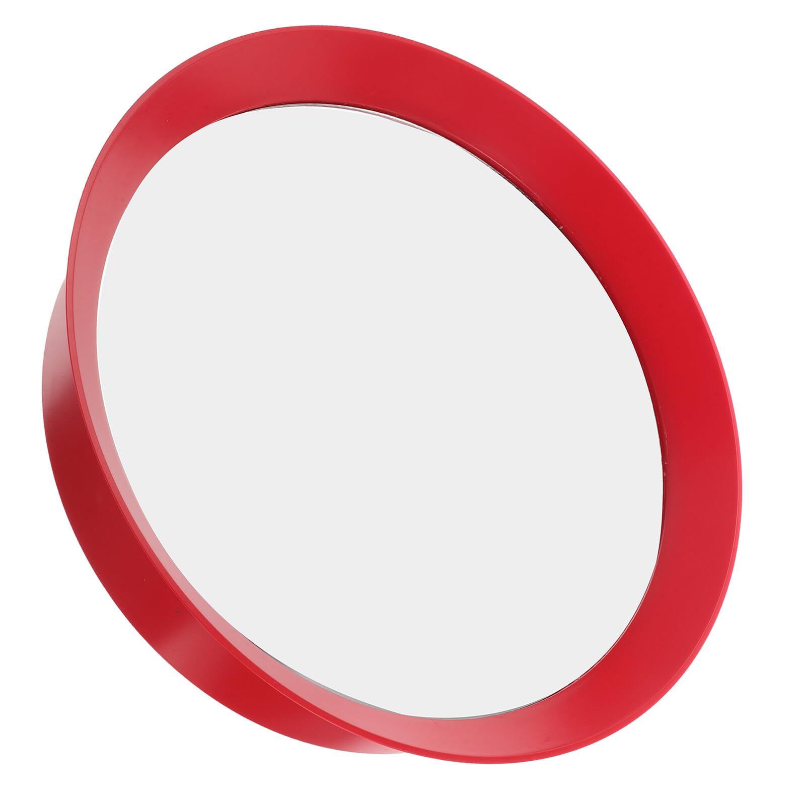 Miroir convexe créatif rouge grand angle pour salon et chambre