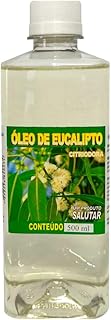 Óleo de Eucalipto Citriodora Salutar 500ml, Sauna, inalação, odorizante