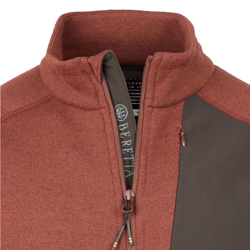 Image of Beretta Men's Abisko Full Zip Thermal Fleece Jacket | Lightweight, breathable, outdoor thermal hunting coat, with elasticated bottom