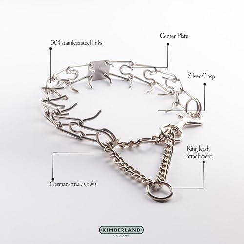 Miniatura 2 de Kimberland Collars 0089in con placa central sin collar de entrenamiento