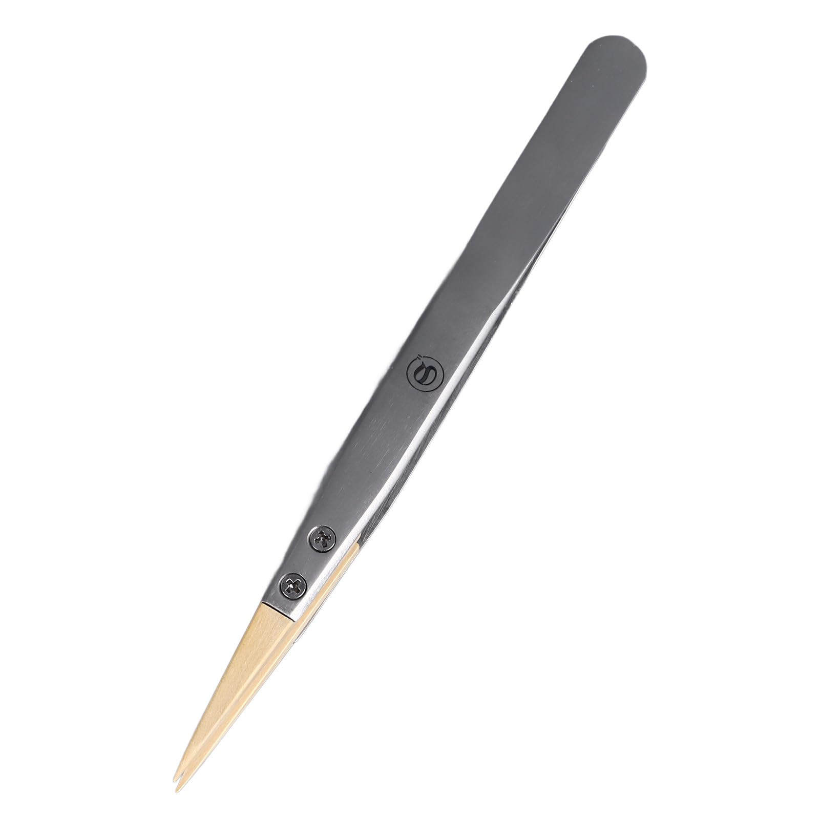 Pinzas antimagnéticas de precisión con puntas de madera, herramienta de ultra precisión para reparación de relojes, ideal para mantenimiento de componentes eléctricos, artesanía de joyería
