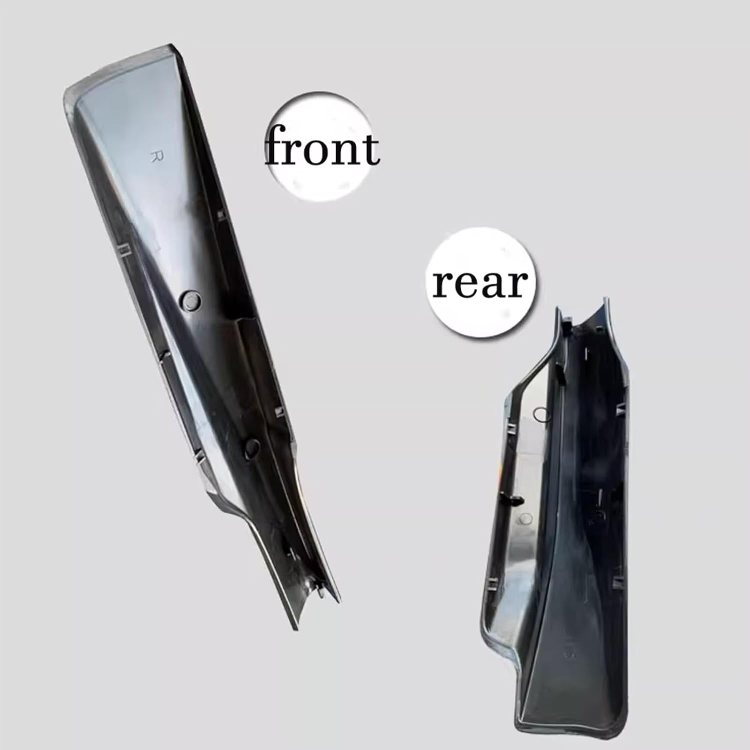 Roof Rack End Cap Compatible with Toyota for RAV4 XA20 5-Door 2001-2005 Car Roof Rack Cover Luggage Bar Part Rail End Cap Trim Shell (Rear Right/Black)