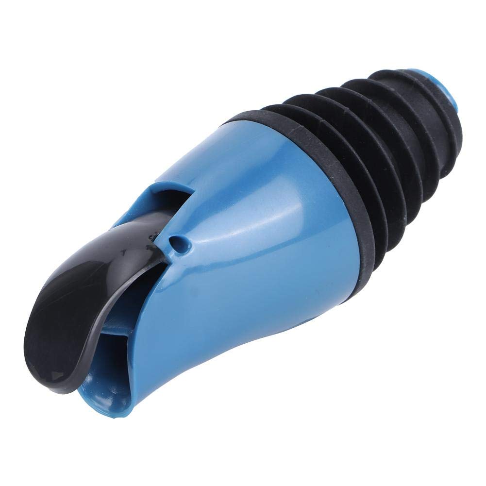 Tapón de vertido de Botella de Aceite, Boquillas de Aceite de Oliva, Dispensador de tapón para verter botella de aceite para vino salsa de soja botellas de vinagre utensilios de cocina(azul marino)