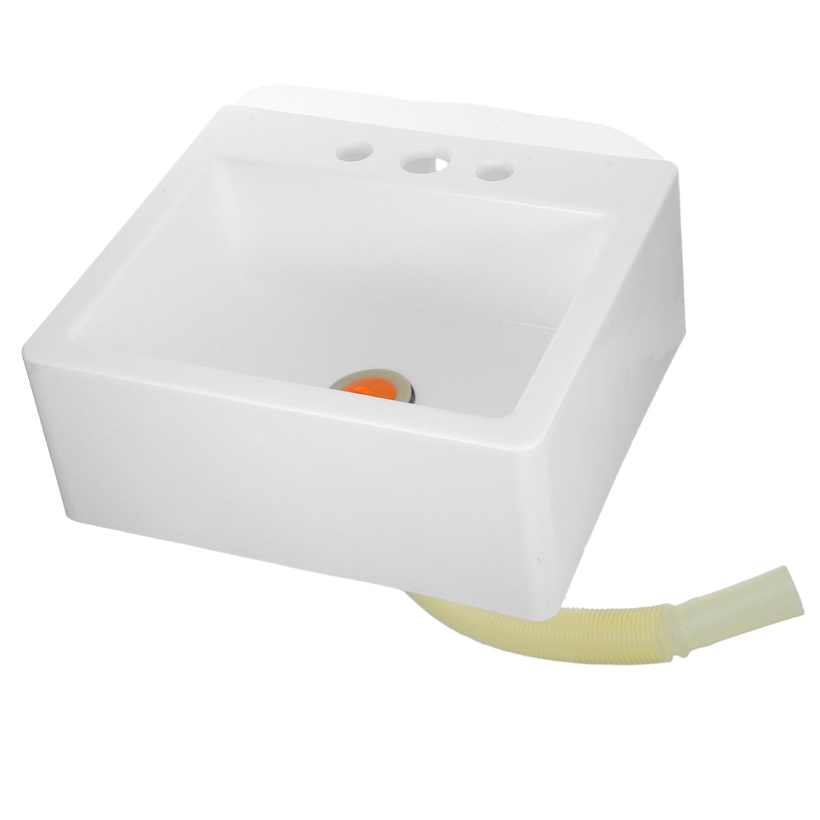 Lavabo sans perçage compact résolvant le manque de place