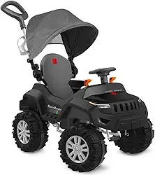 Superjipe Reclinavel Com Capota Passeio & Pedal (Preto) Bandeirante