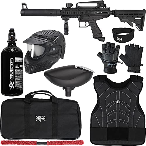 Action Village Tippmann Cronus Basic & Tippmann Cronus Tactical Paintball Gun Protector Package Kit 2 (Tactical - Black/Black, Large/X-Large)