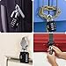 4 Pack Diyife 4-Digit Combination Padlock, Weatherproof Outdoor Password Padlock, for Gym Lockers, Fences, Tool Boxes, Doors, Black