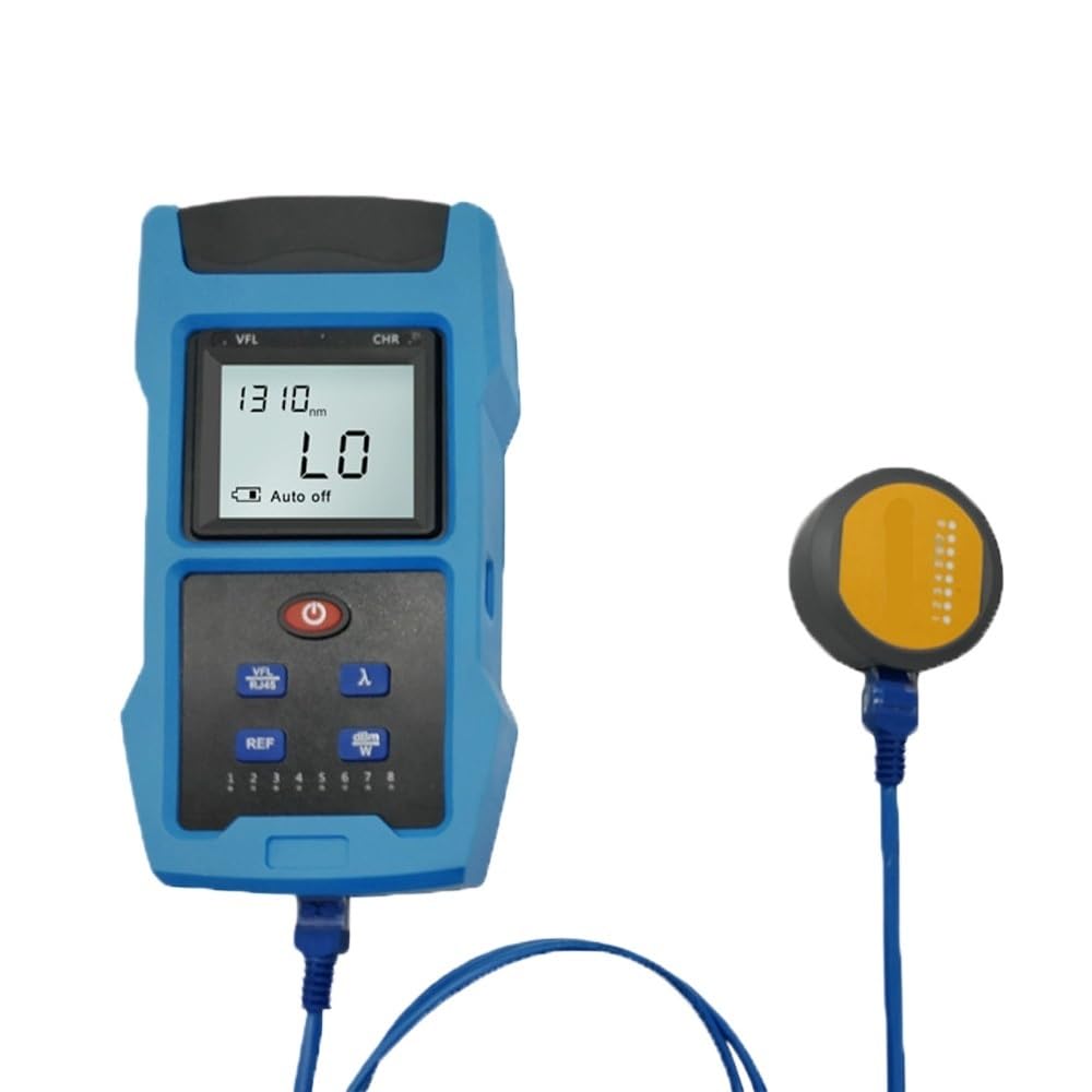 Tester per fibra ottica, Tester for cavi di rete for misuratore potenza ottica for calibrazione 7 lunghezze d'onda -70~+10 dBm