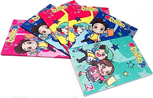 QUADERNO quadernoni ME CONTRO TE 5 pezzi 5mm + omaggio portachiave fischietto