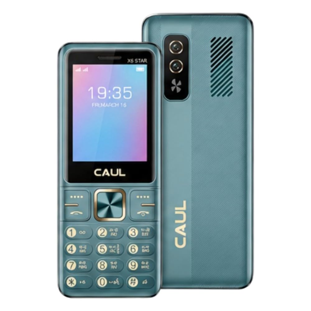 CAUL X6 Star Feature Phone | 2.4-inch LCD Display | 2750mAh Battery | Dual SIM | Wireless FM | Keypad Mobile Phone-image-10