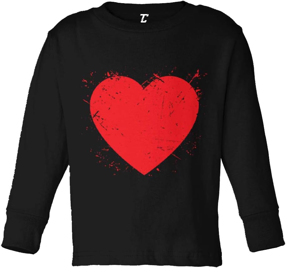 Distressed Heart - Valentine Love Infant/Toddler Cotton Jersey T-Shirt