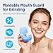 Mouth Guard for Grinding Teeth at Night, Custom Moldable Bite Guard for Teeth Clenching Nighttime, Comfortable Night Guards for Teeth Grinding with Storage Box (2 Large + 2 Small)