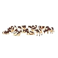 Unbekannt Kids Globe 571968 – Cows Multi-Coloured Flat Standing Pack of 12